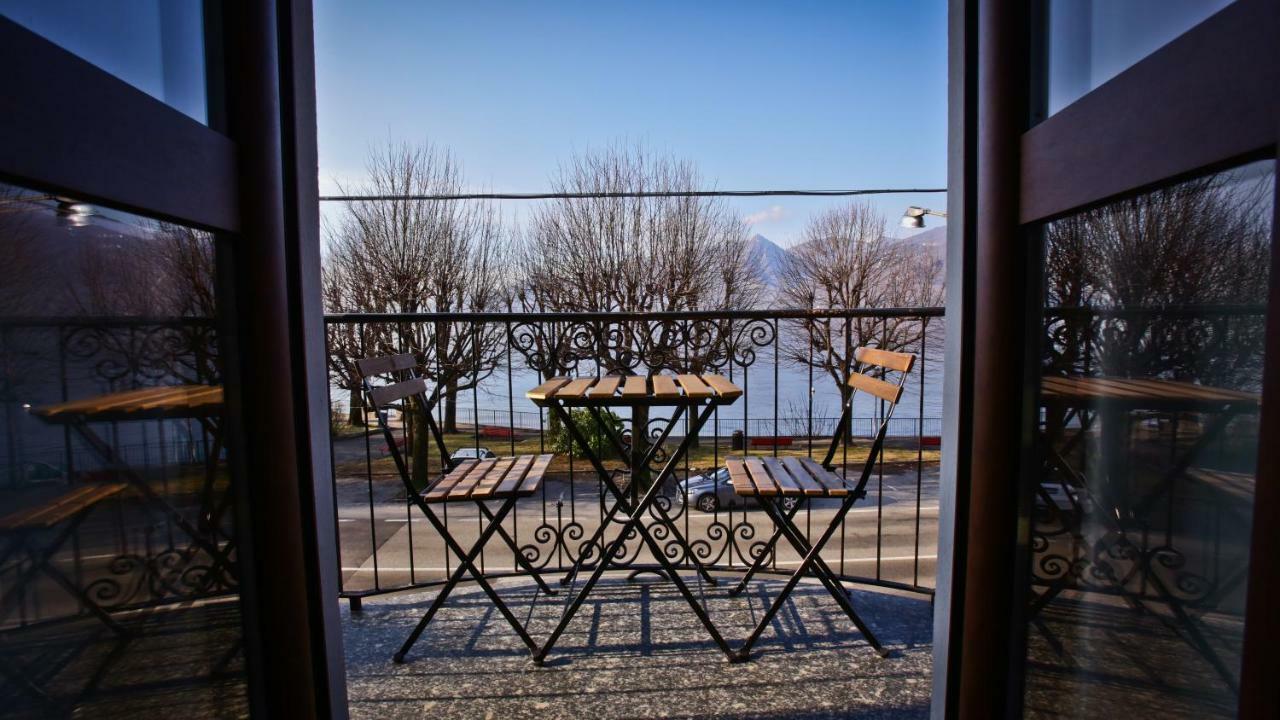 Villa Casa Della Vittoria Maccagno Exterior foto