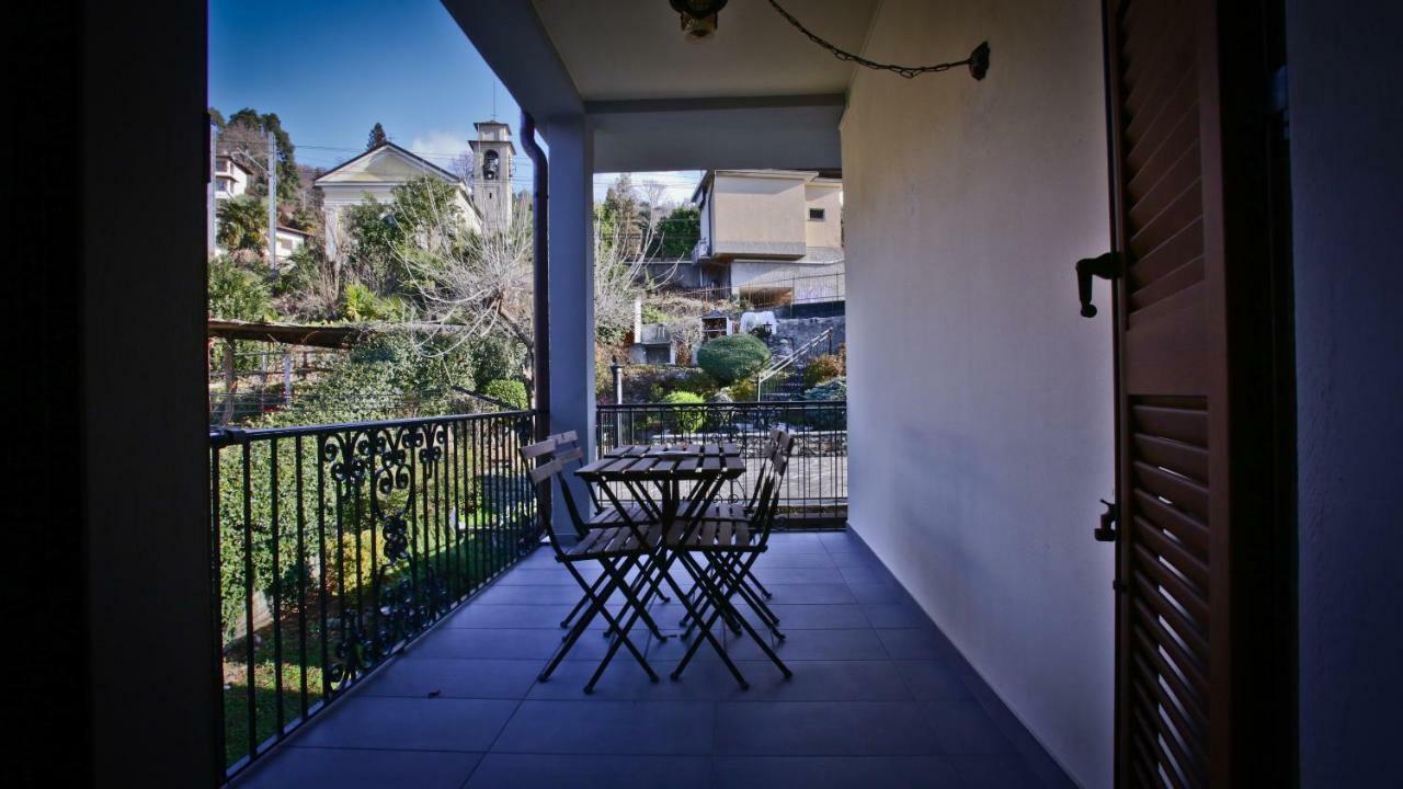 Villa Casa Della Vittoria Maccagno Exterior foto